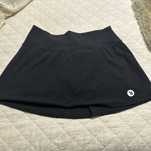 Black Vuori Tennis Skirt